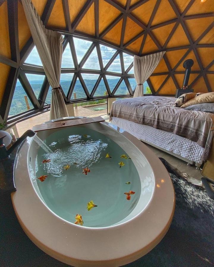 Vila The Space - Welcome To The Sky - Domo Geodesico Alfredo Wagner Exteriér fotografie