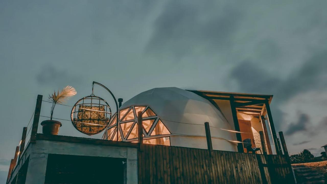 Vila The Space - Welcome To The Sky - Domo Geodesico Alfredo Wagner Exteriér fotografie